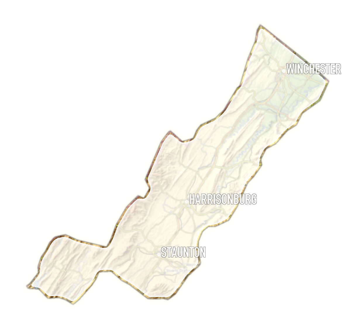 Shenandoah Valley coverage area